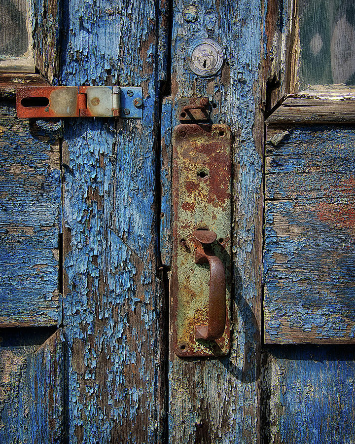 Blue Door Digital Art by Dick Pratt