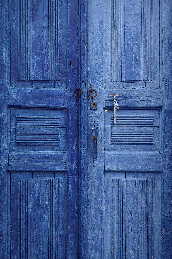 Blue Door Photograph by James Covello
