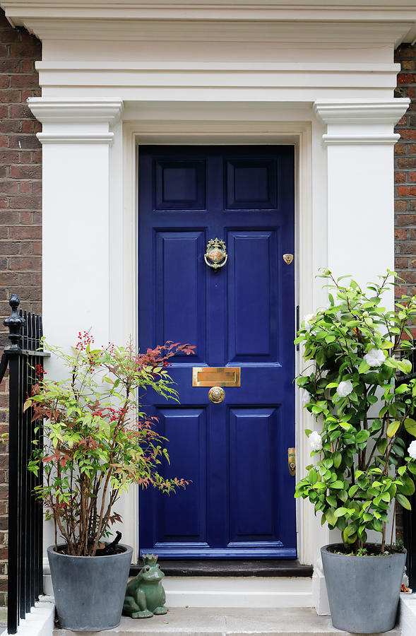 Blue Door Photograph by Nicholas Blackwell