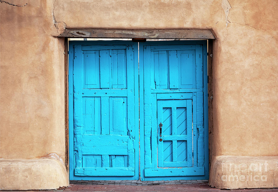 Blue Door Photograph by Roselynne Broussard