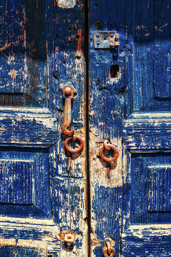 Blue door Photograph by Tatiana Travelways