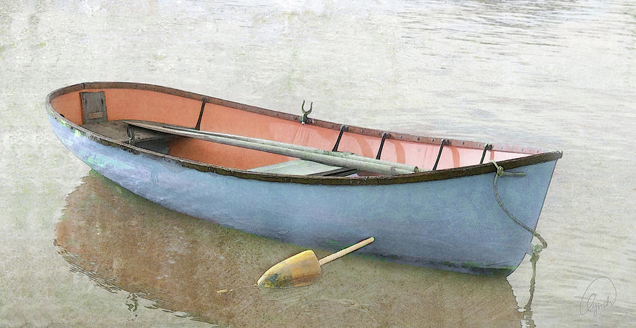 Blue Dory Photograph by Karen Lynch