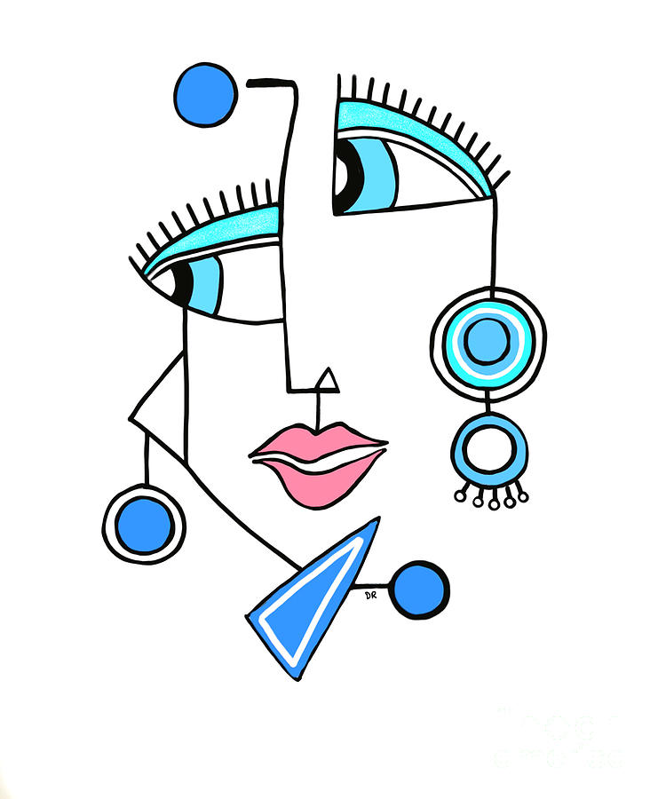 Blue Eyes Digital Art by Diana Rajala