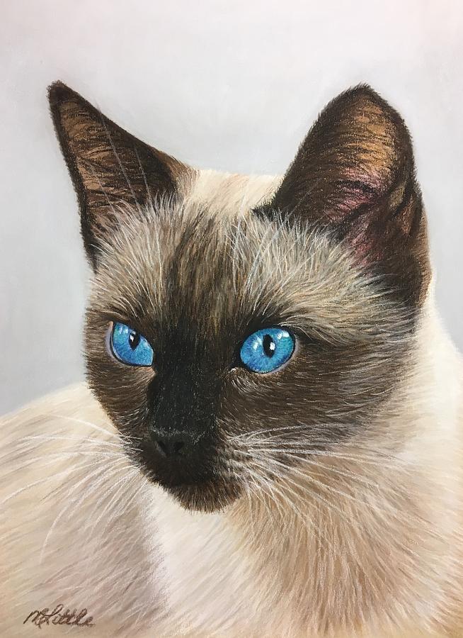 Blue Eyes Pastel by Marlene Little