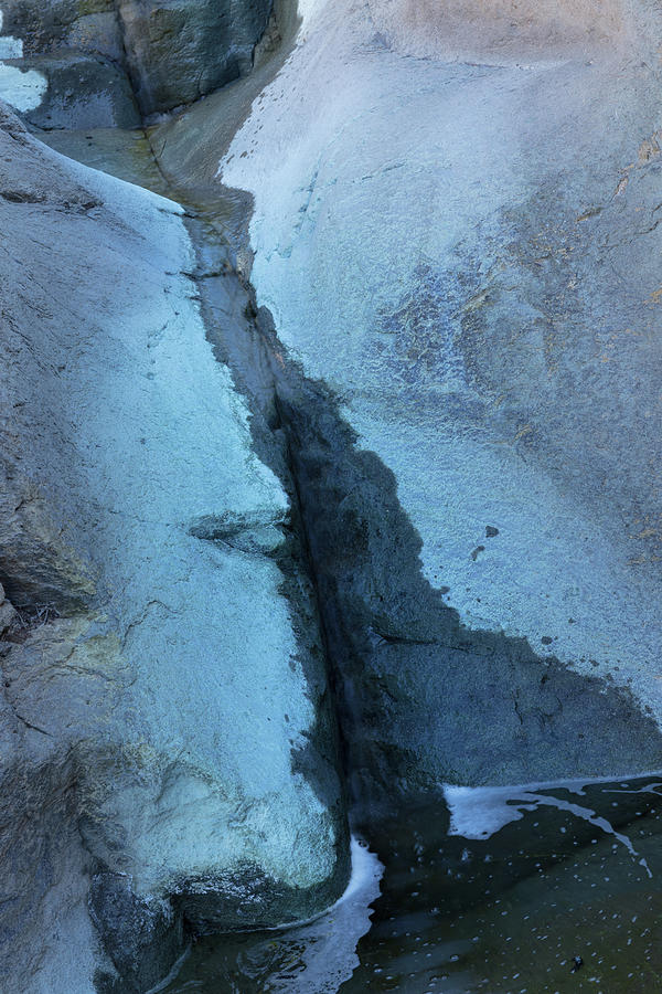 Blue Falls Crack Photograph by Tom Daniel