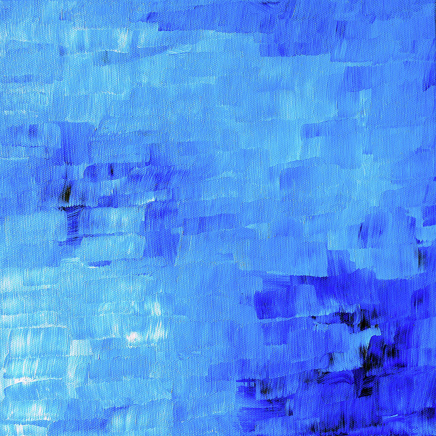 Blue Field Painting by Winonas Sunshyne