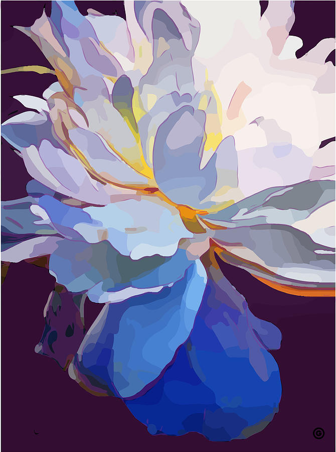 Blue Flower Digital Art by Gary Grayson