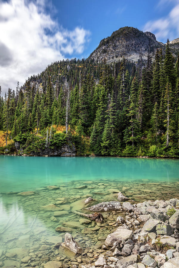 Blue glacier water of Joffre Lakes Photograph by Pierre Leclerc Photography