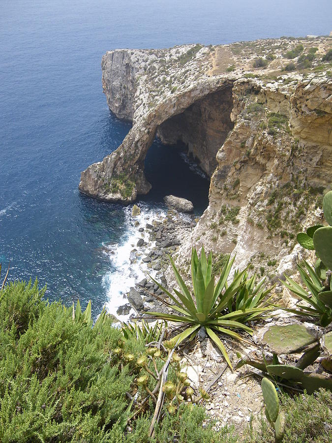 Blue Grotto 1 Photograph by Lisa Mutch