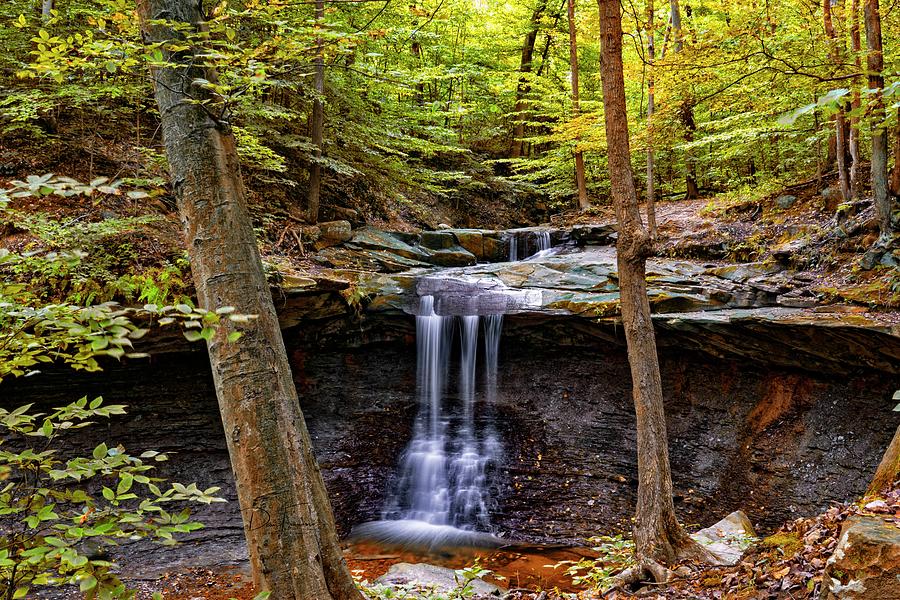 Blue Hen Falls Photograph by Dean Francisco - Fine Art America