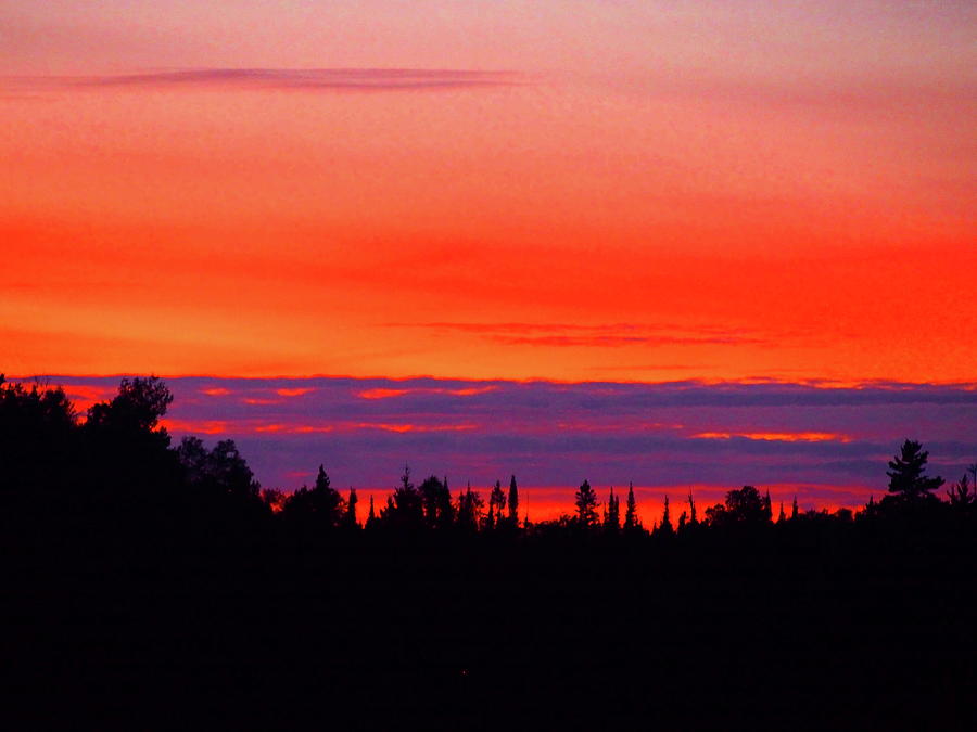 Sunset Photograph - Blue Hour Sunset by Tom Halseth