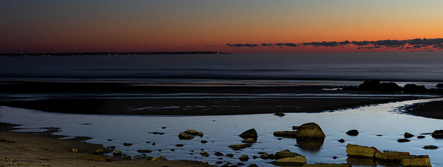 Blue Hour Wells Beach ME  Photograph by Catherine Grassello