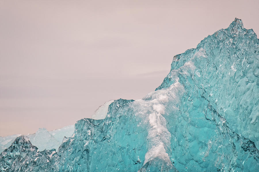 Blue Ice Jokulsarlon Photograph by Catherine Reading