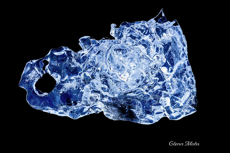 Blue Ice Sculpture 2 Photograph by GLENN Mohs