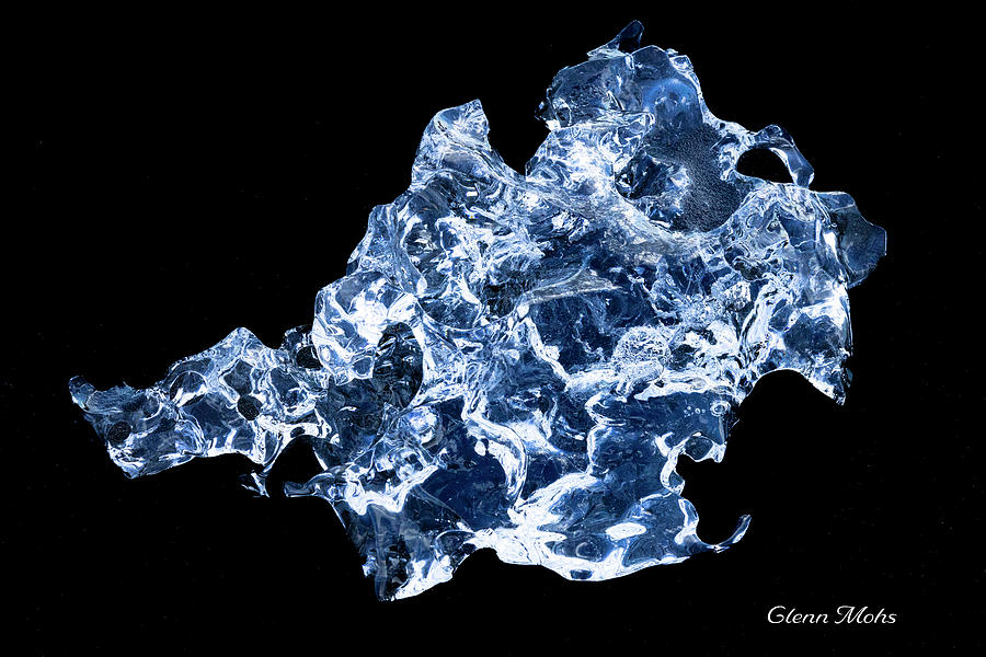 Blue Ice Sculpture 3 Photograph by GLENN Mohs