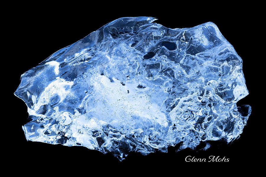 Blue Ice Sculpture 5 Photograph by GLENN Mohs