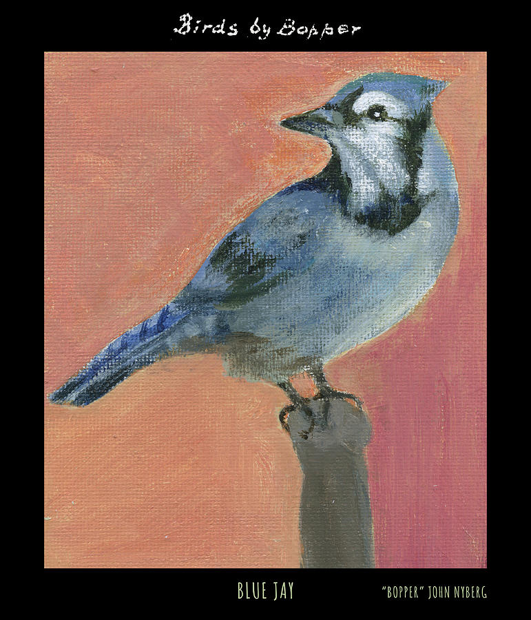 Blue Jay Painting by Tim Nyberg
