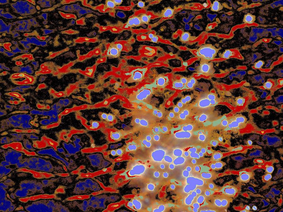 Blue Kryptonite Creation Digital Art by T Oliver Blue Kryptonite Creation Digital Art by T Oliver