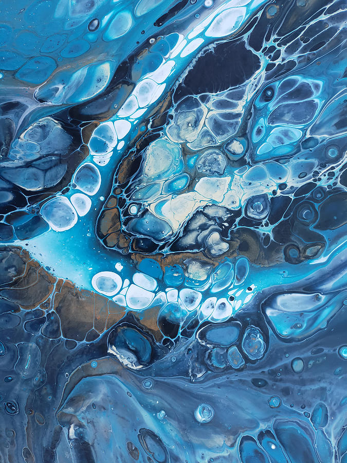 Blue Lagoon Painting by Jacob Green | Fine Art America