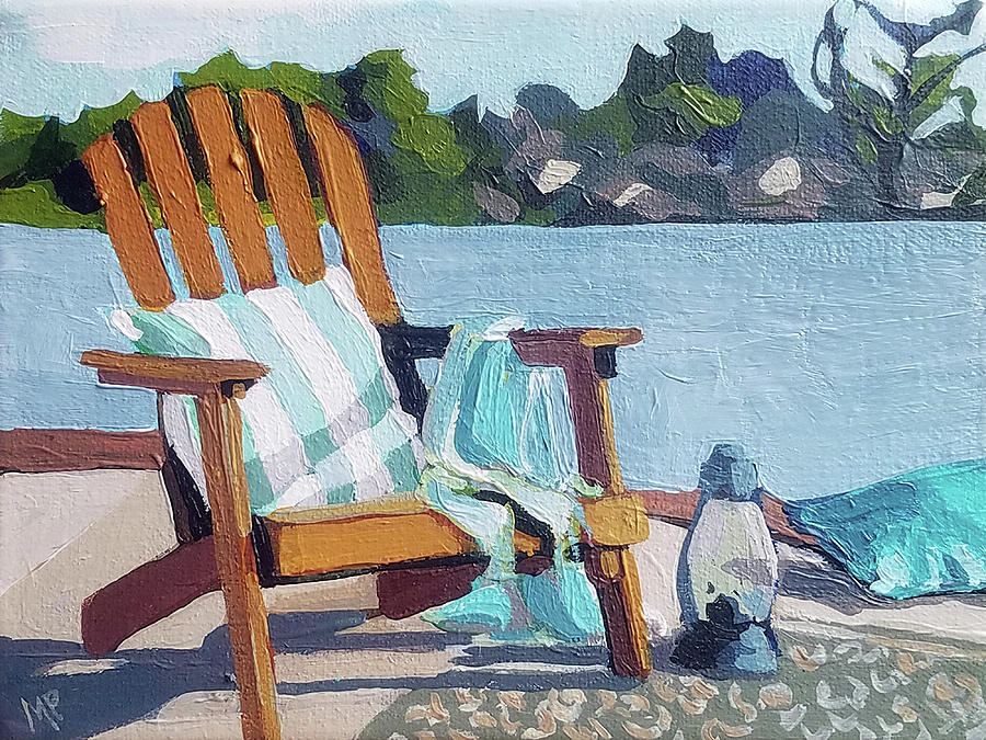 Blue Lagoon Painting
