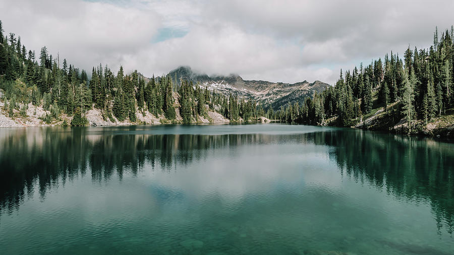 Blue Lake, Washington State Photograph by Bella B Photography Fine
