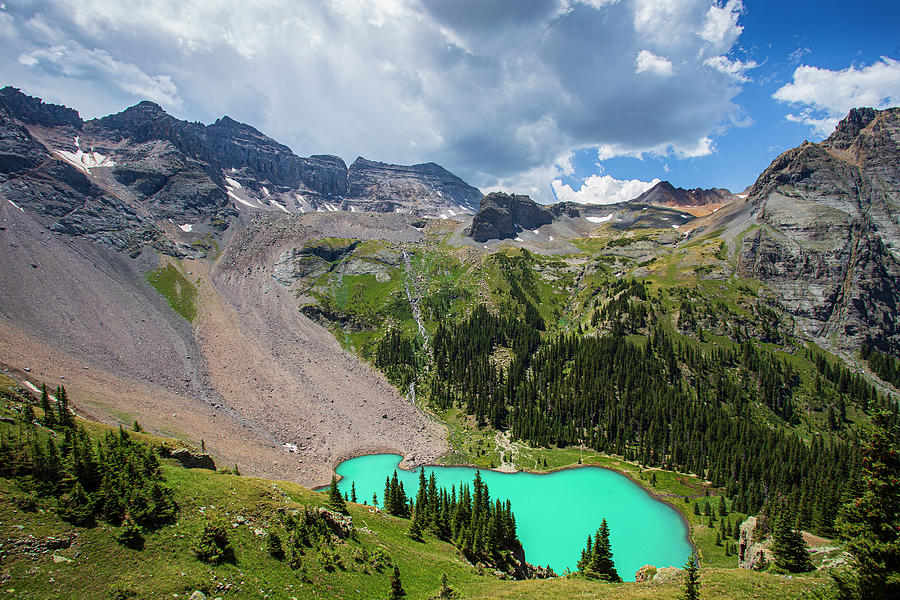 Blue Lakes Summer Photograph by Trent Poole | Pixels