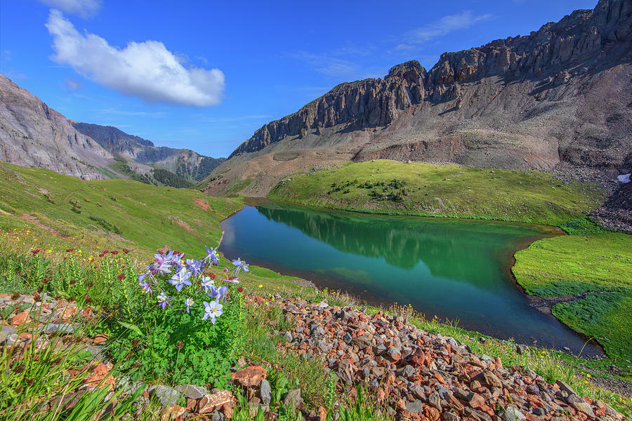 Blue Lakes Trail - Ouray, Colorado 7261 Photograph