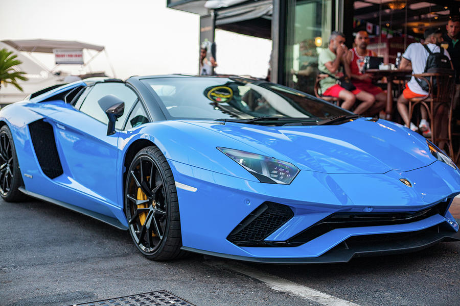 Blue Lamborghini Photograph by Isaiah Walker - Fine Art America