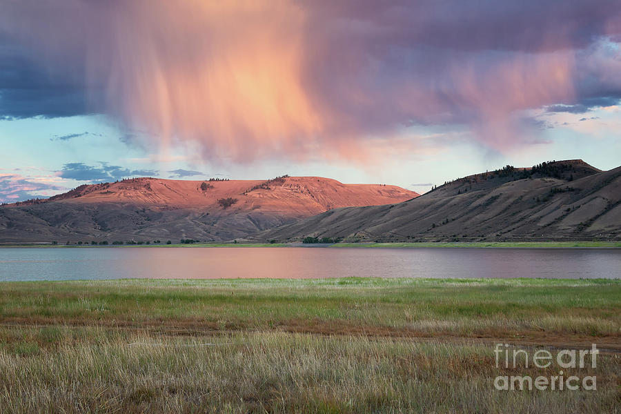 Blue Mesa Reservoir Storm Photograph by Maria Struss Photography