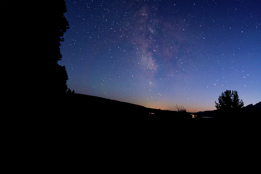 Blue Milky Way Photograph by Diane Arnaout - Fine Art America