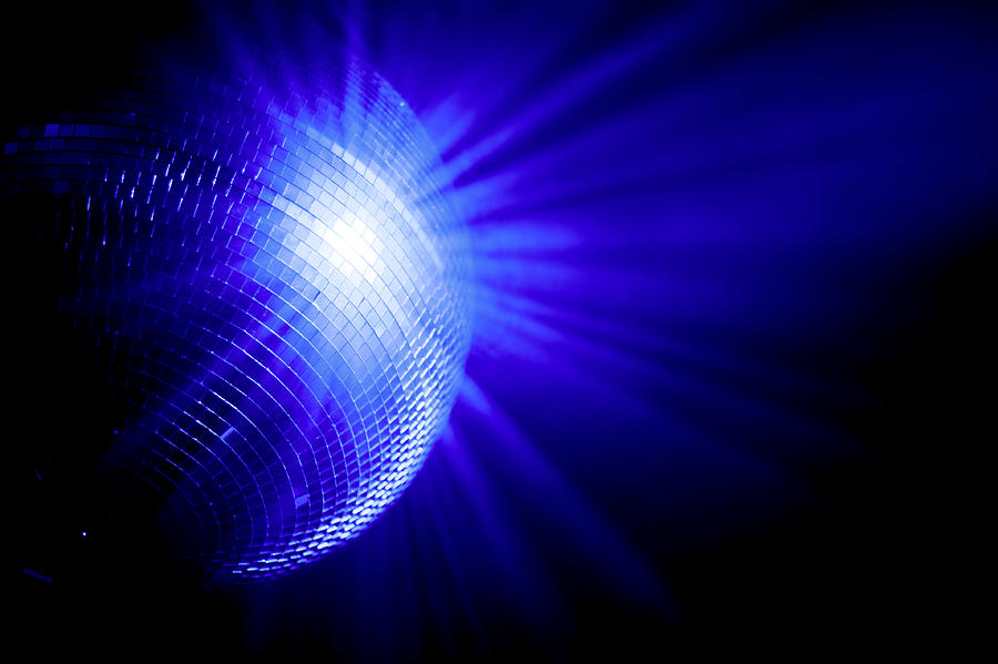 Blue Mirrorball Photograph by Freder