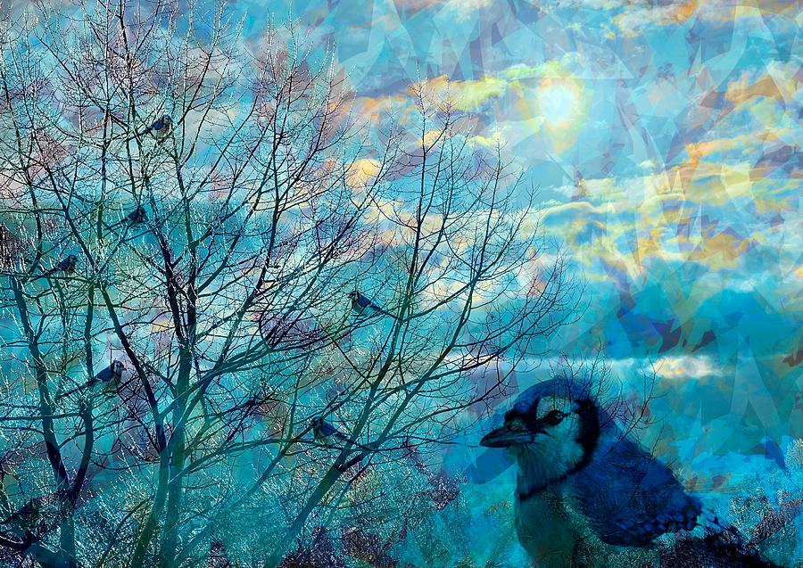 Blue Morning  Digital Art by JP McKim