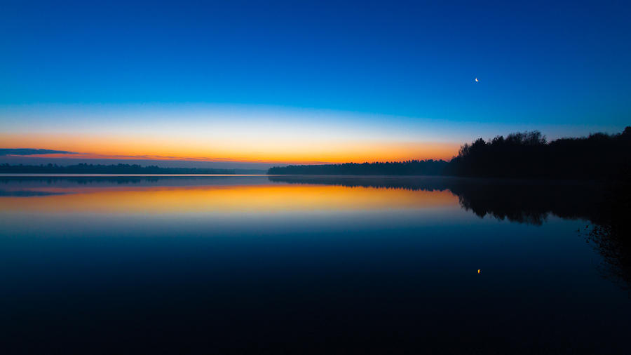 Blue Morning Sunrise Photograph by William Mevissen