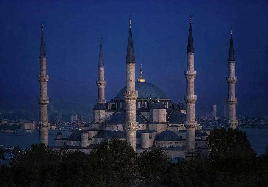 Blue Mosque of Istanbul Photograph by Rebecca Herranen