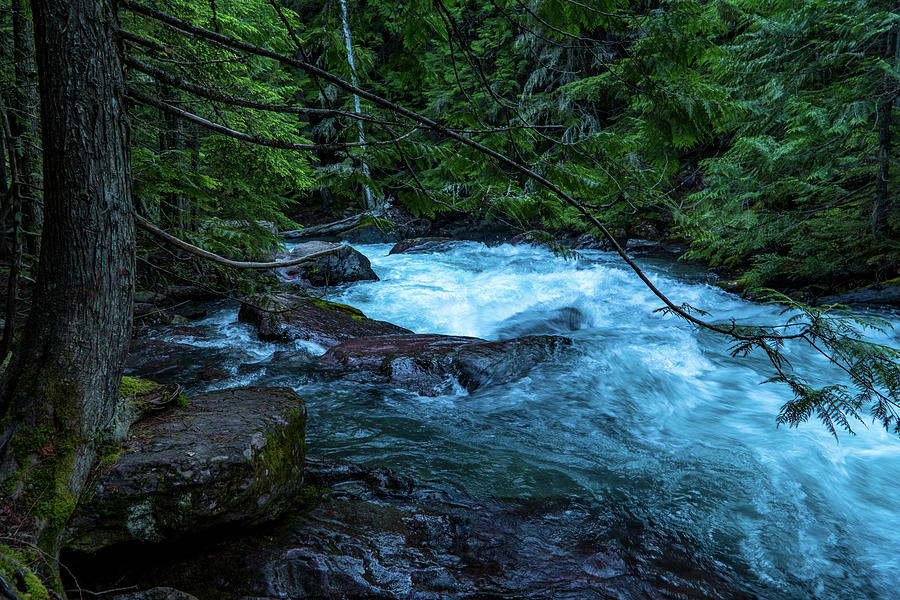 Blue Mountain waters Photograph by Jessica Ash - Fine Art America