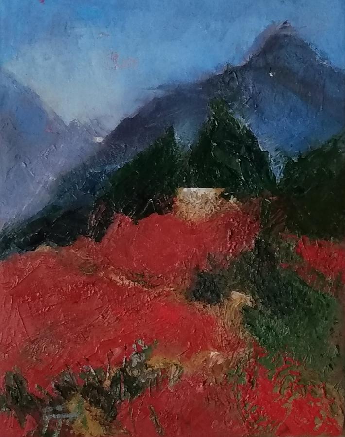 Blue Mountains Painting by Irena Jablonski