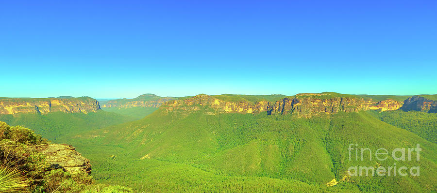Blue Mountains National Park Photograph by Benny Marty