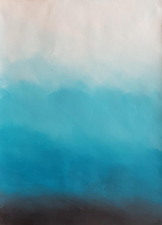 Blue Painting by Nicole Tang
