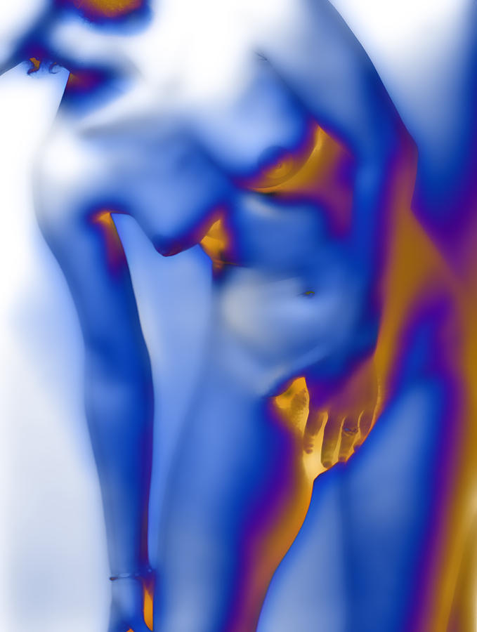 Blue Nude Photograph by Jim Painter