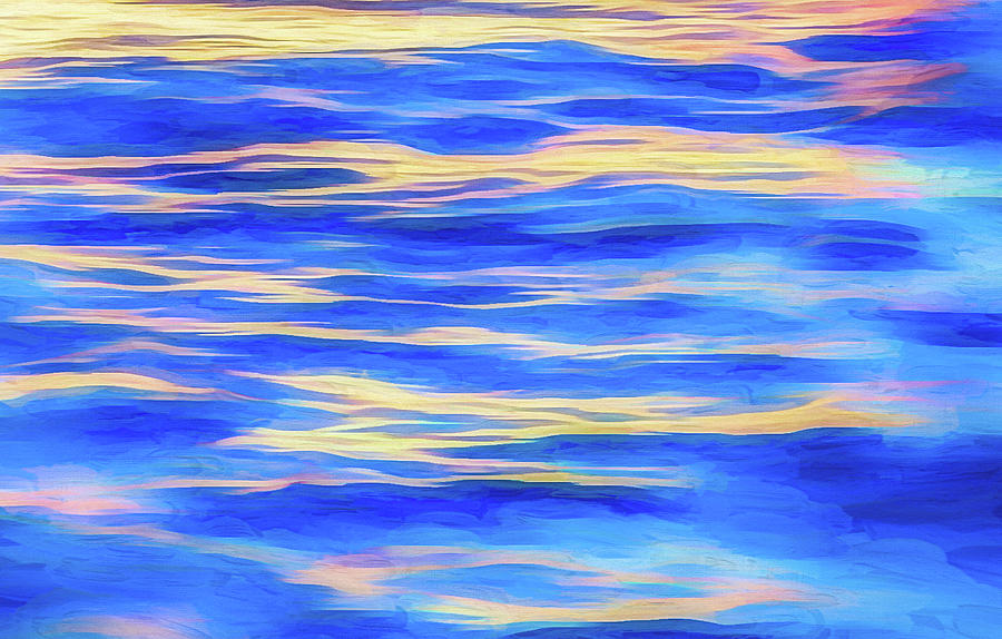 Blue Ocean Serenade Digital Art by Kevin Lane
