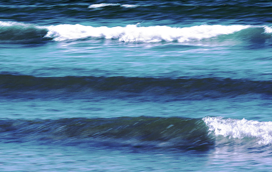 Blue Ocean Waves Photograph by Lisa Cuipa