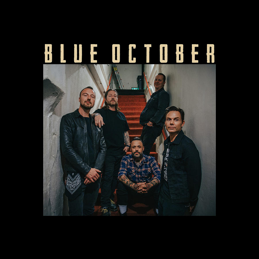 Blue October Tour Sk78 Digital Art by Sarah Kusuma Fine Art America