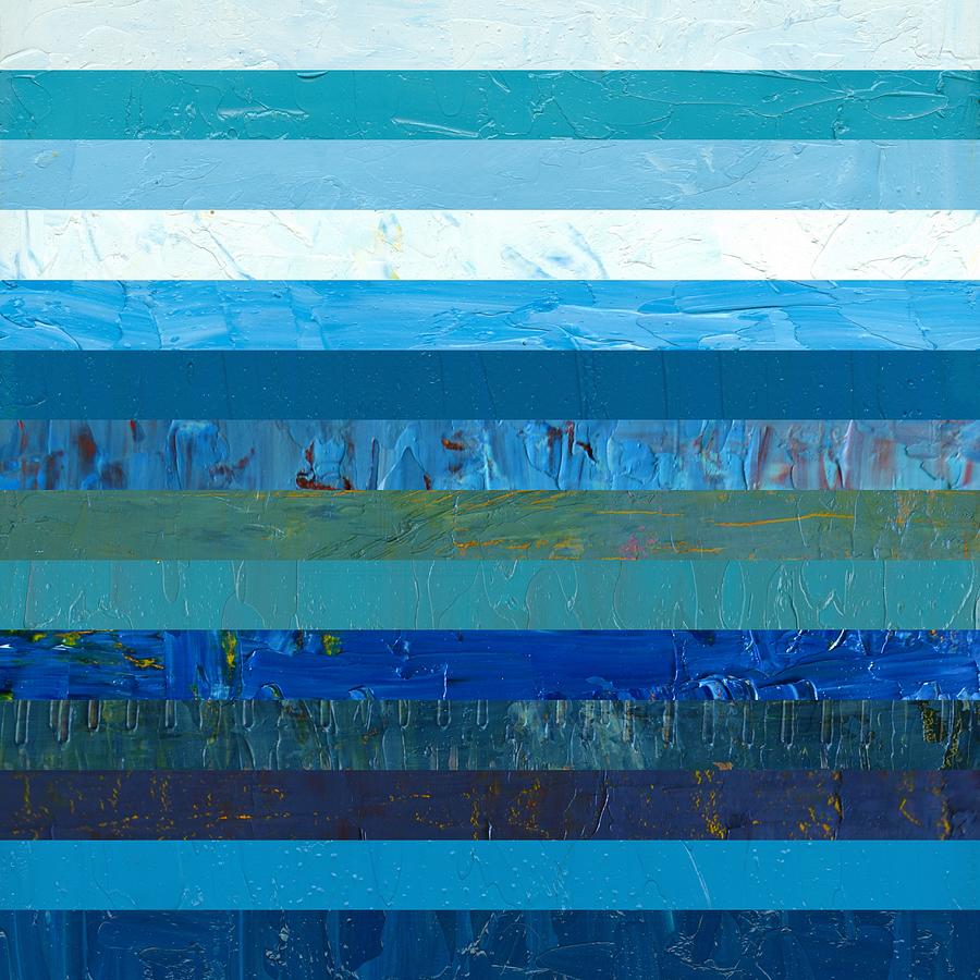 Blue on Blue 2.0 Digital Art by Michelle Calkins