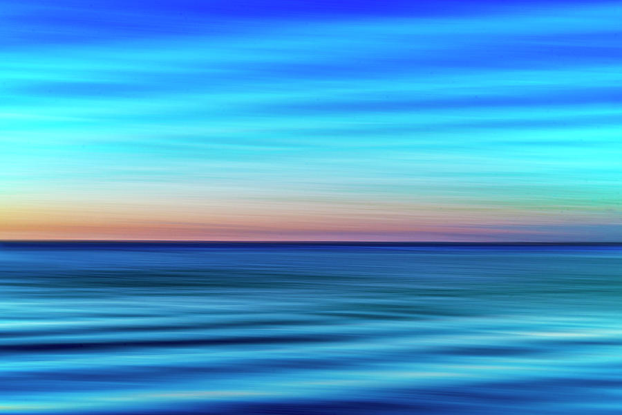 Blue Persuasion Sunrise Art Print Photograph by Jackie Connelly-Fornuff ...