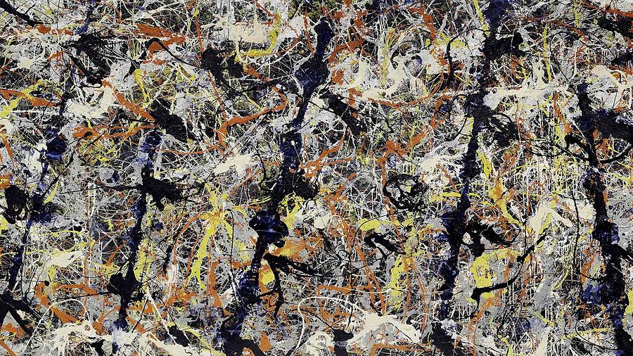 Blue Poles - 1952 Painting by Jackson Pollock - Fine Art America