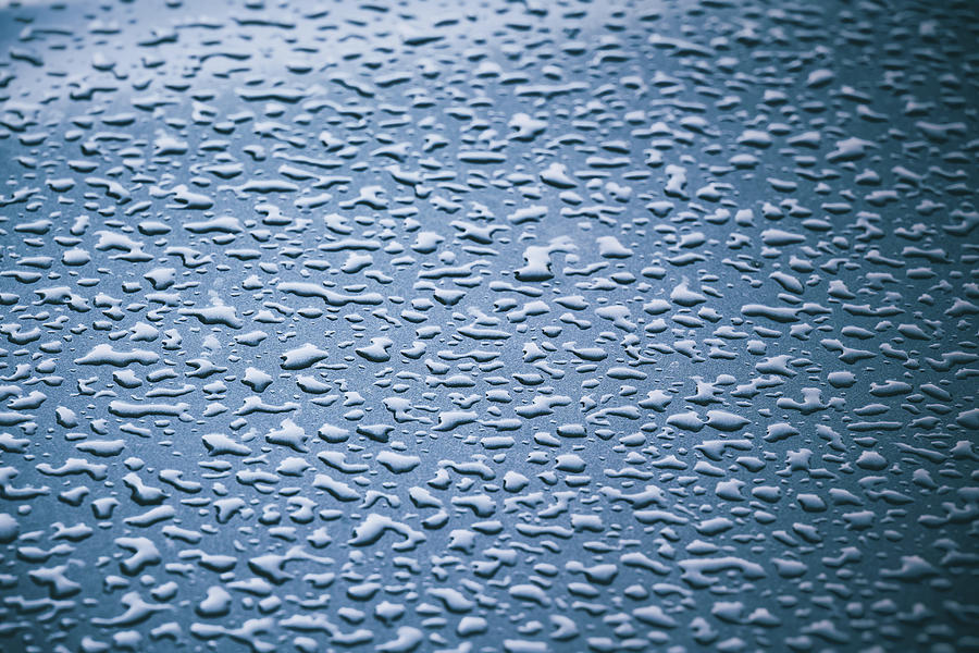 Blue Rain Photograph