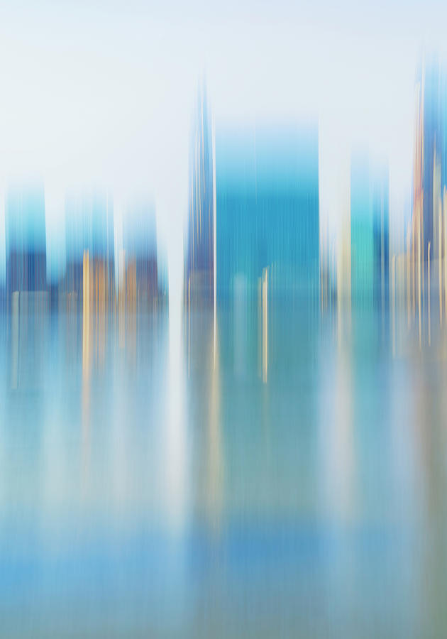 Blue Reflection Photograph by Cate Franklyn
