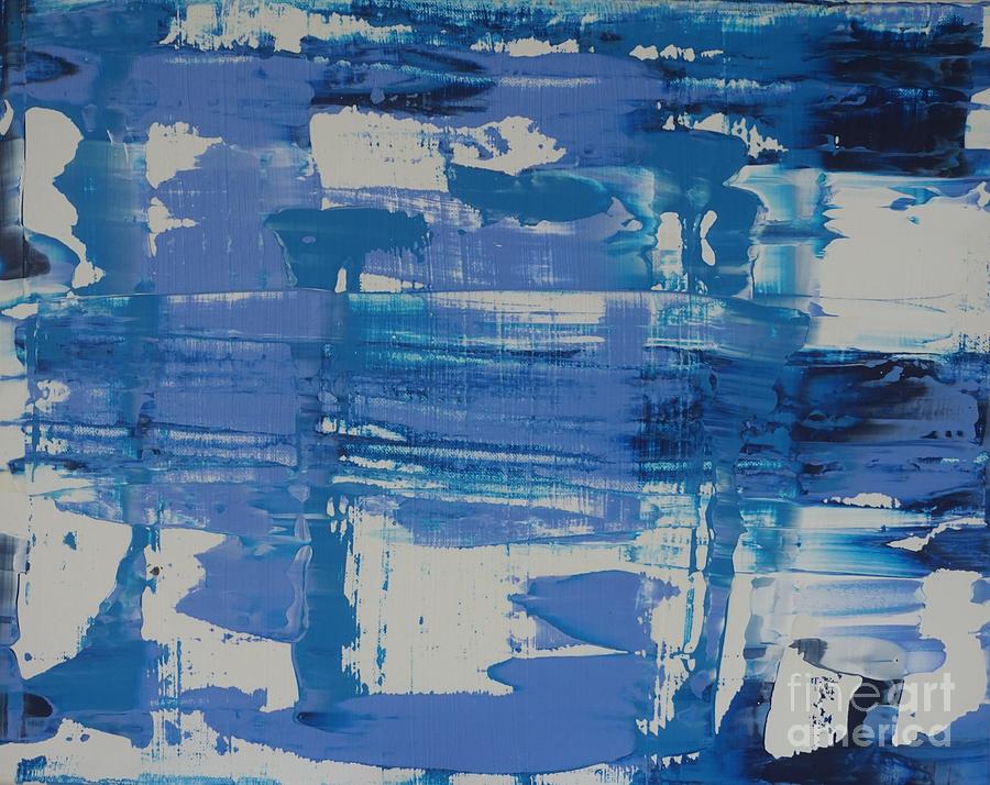 Blue Rhythms Painting by Jimmy Clark