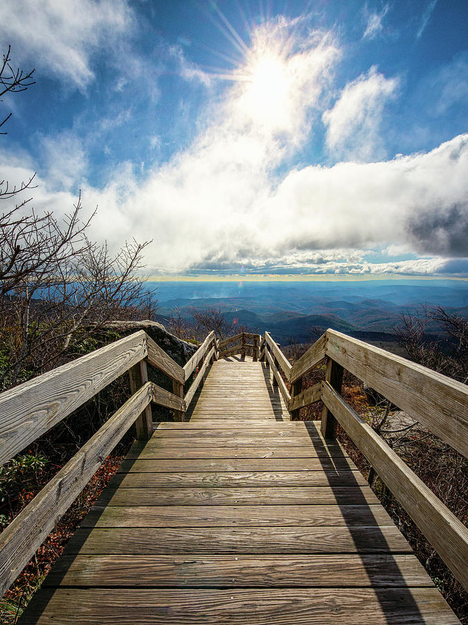 Blue Ridge Bridge to Heaven by Mike Koenig Blue Ridge Bridge to Heaven by Mike Koenig