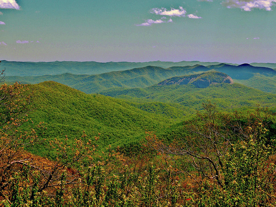 Blue Ridge Hills Photograph